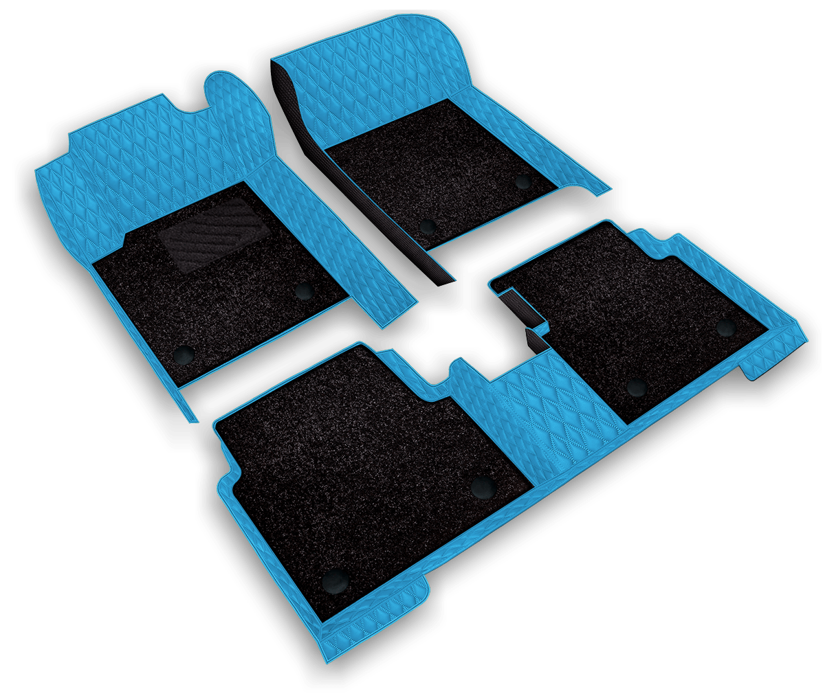 Double Layer Diamond Pattern Car Floor Mats